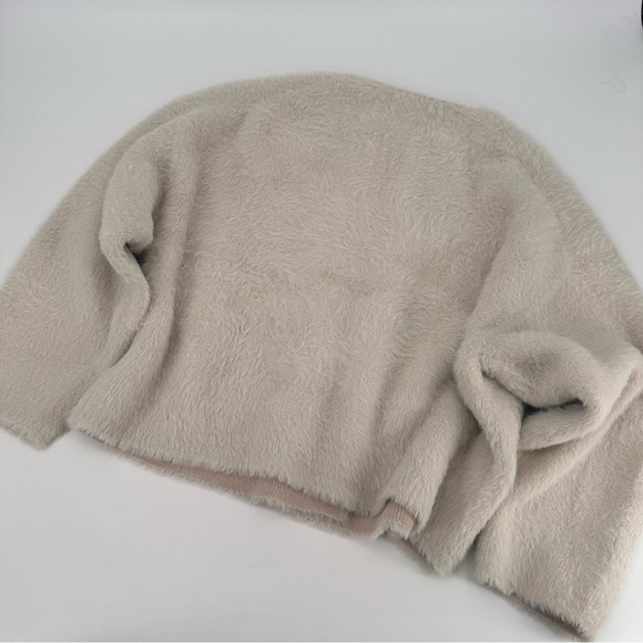 J. Crew Collection oversized double-faced wool-blend sweater jacket Size XL - Picture 6 of 7